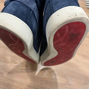 Christian Louboutin Blue Athletic Shoes